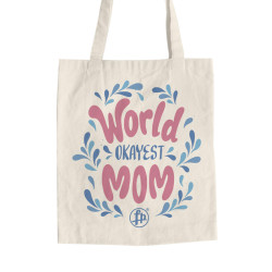 World okeyest mom (Τσάντα  Αγοράς)